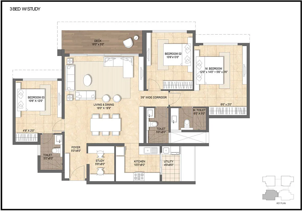Elite Trine Homes Floor Plan